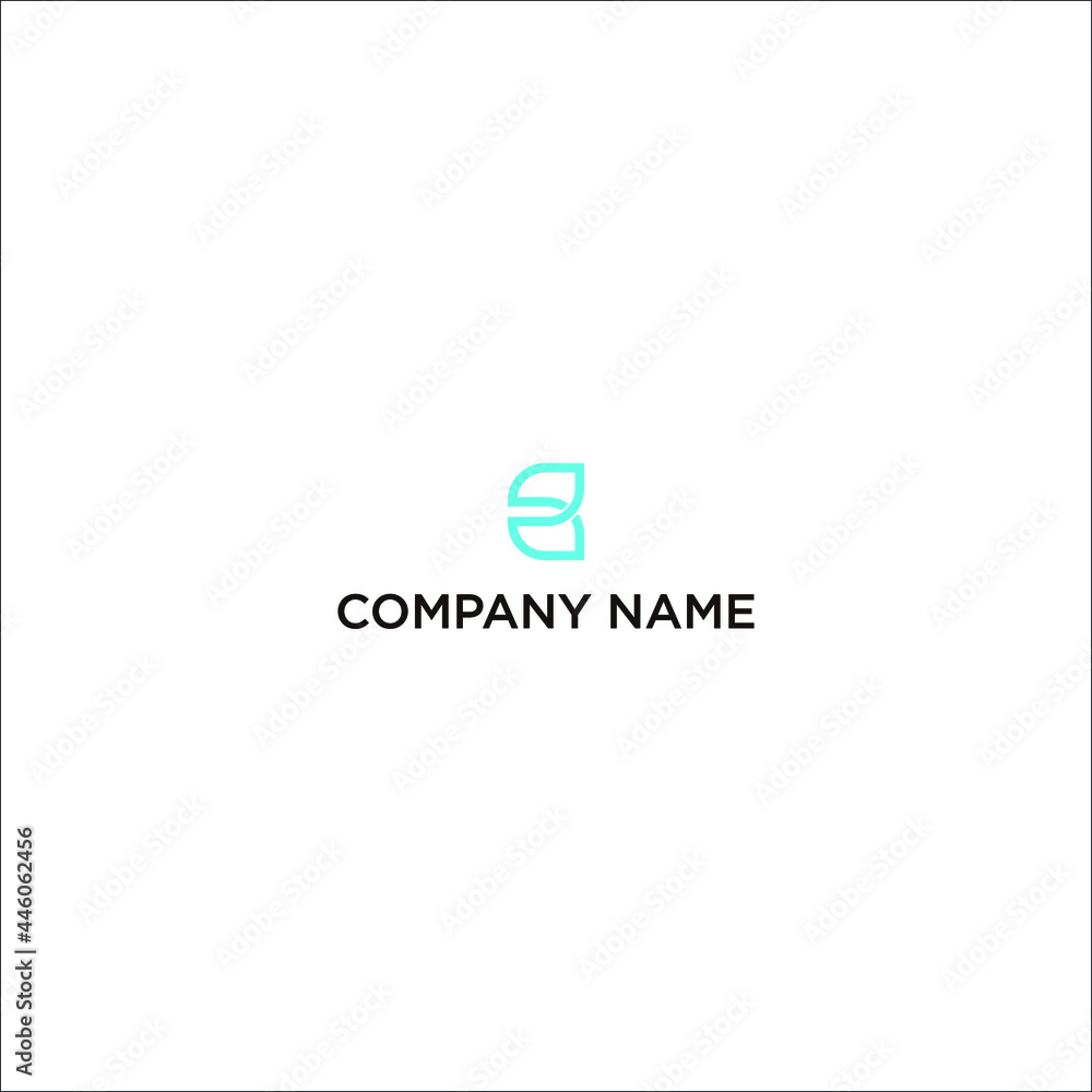 Elegant, modern, and creative monogram of letter B with great Elegant, modern, and creative monogram of letter B with great
