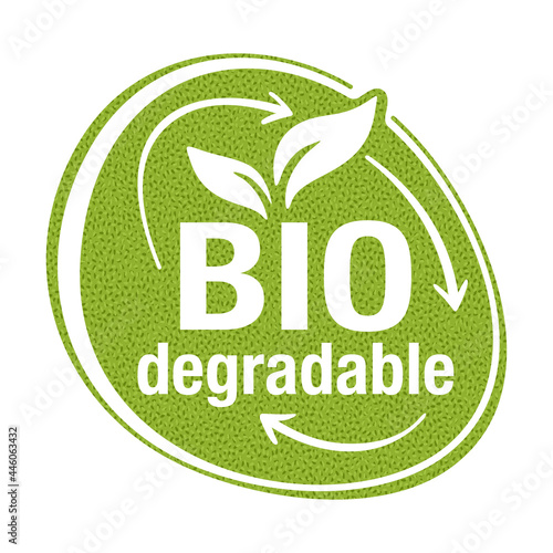 Speech bubble - biodegradable compostable polymers