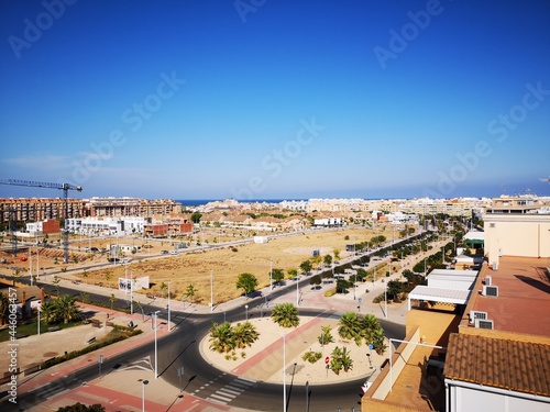 Puerto de Sagunto urban views and beach