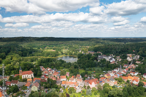 Aussicht auf Buckow in der Märkischen Schweiz