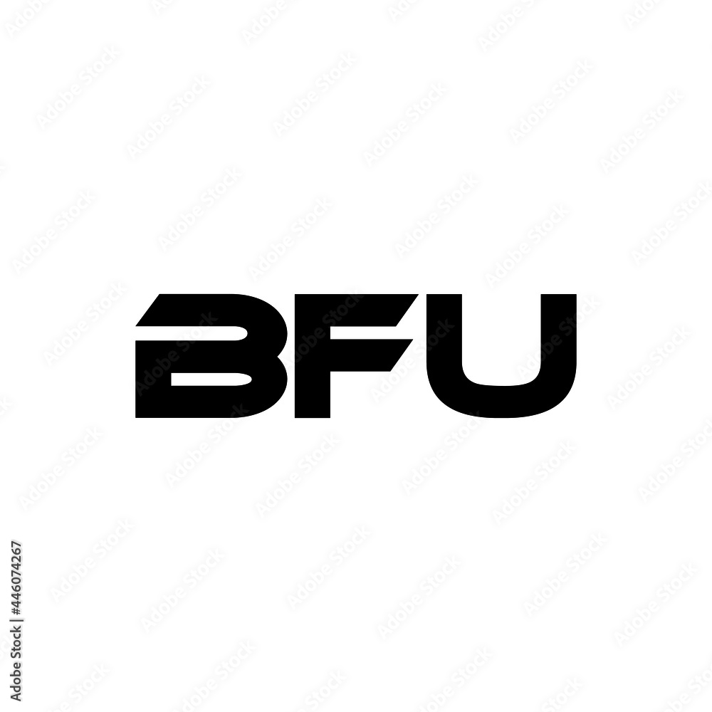BFU letter logo design with white background in illustrator, vector logo modern alphabet font overlap style. calligraphy designs for logo, Poster, Invitation, etc. BFU letter logo design with white background in illustrator, vector logo modern alphabet font overlap style. calligraphy designs for logo, Poster, Invitation, etc.