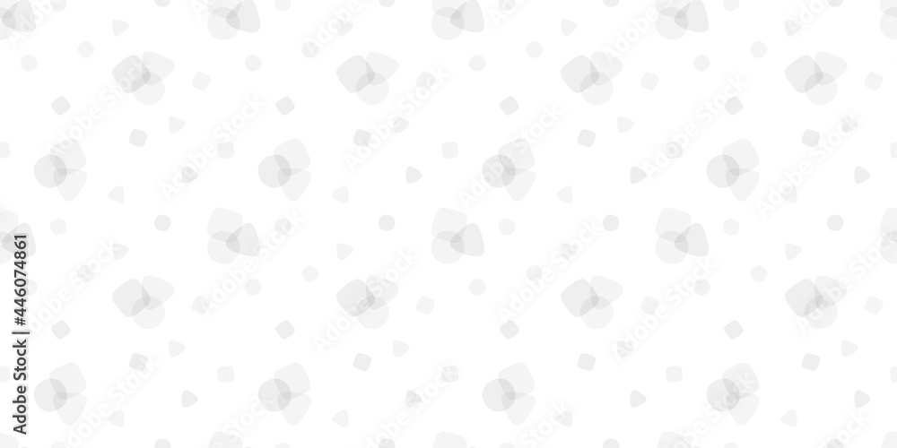 Cute abstract shapes  background. Seamless pattern.Vector. かわいい抽象的なパターン