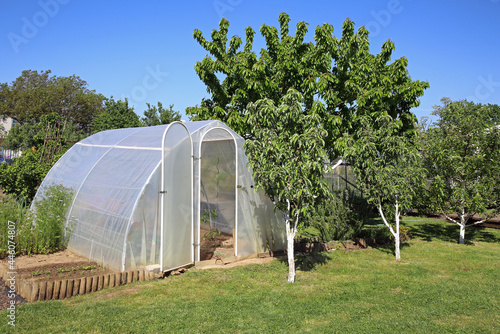 Frühbeet im Schrebergarten