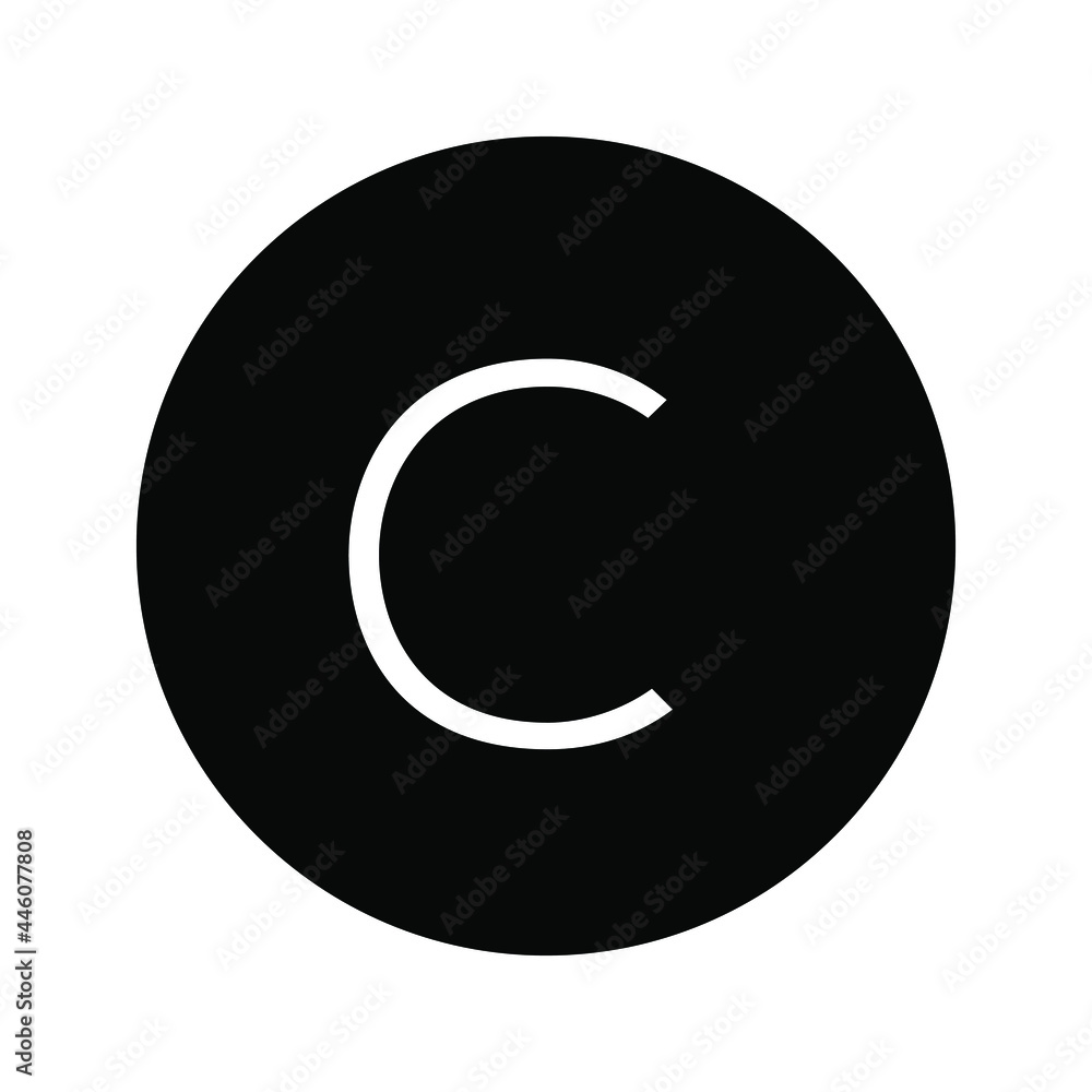 Copyrighting icon vector set. copywriting illustration sign collection. write symbol or logo. Copyrighting icon vector set. copywriting illustration sign collection. write symbol or logo.