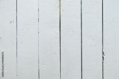 Old wooden texture. White painted old door. Vintage background.