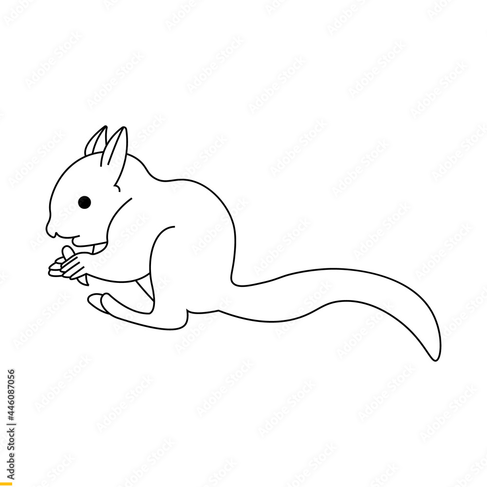 Squirrel Line Art Logo Design for Business and Companies Squirrel Line Art Logo Design for Business and Companies