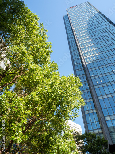 office building in the city