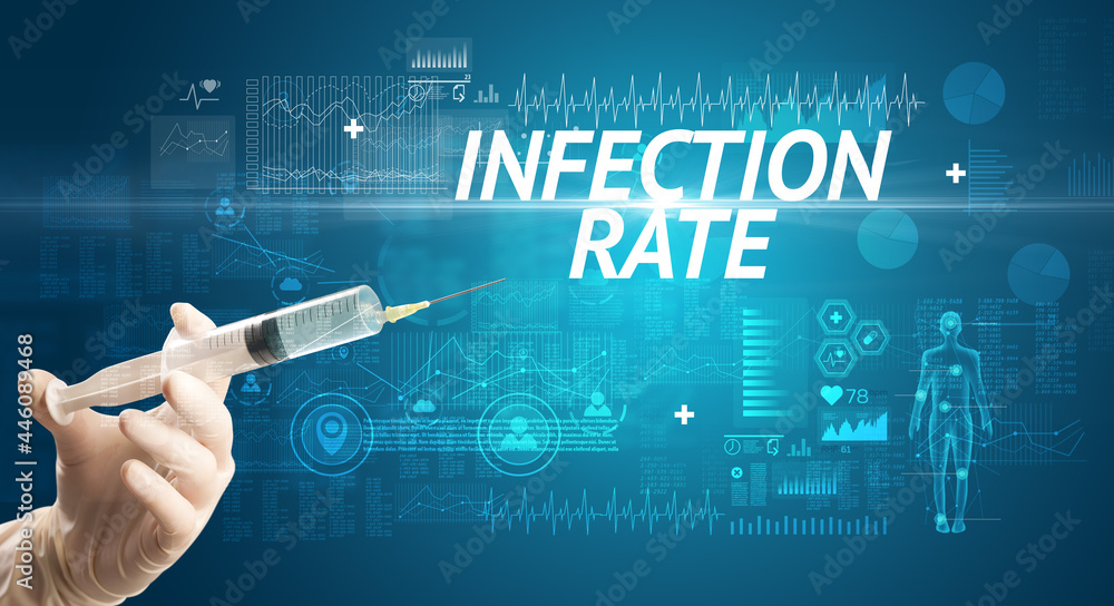 Syringe needle with virus vaccine Syringe needle with virus vaccine
