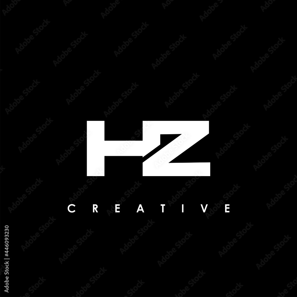 HZ Letter Initial Logo Design Template Vector Illustration HZ Letter Initial Logo Design Template Vector Illustration