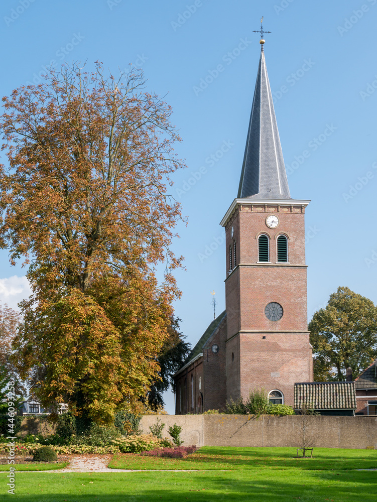 Reformed church Terptsjerke in Akkrum, Friesland, Netherlands