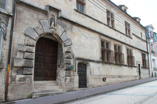 medieval mansion  princerie museum  in verdun in lorraine  france 