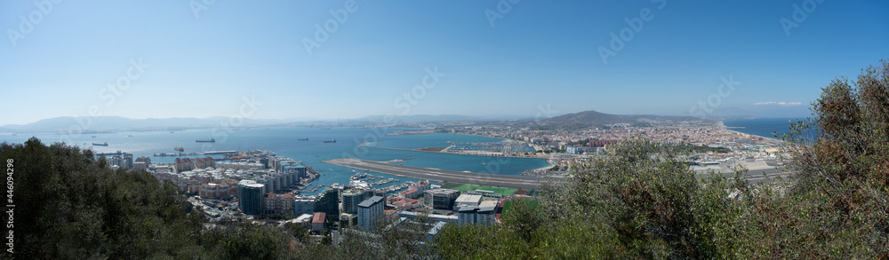 panorama Gibraltar airport