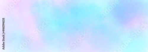 Abstract Colorful Sweet Pastel Fog. Dreamy Rainbow Sky Background. Procreate Digital Art