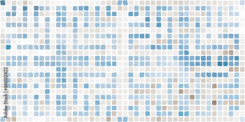 Pattern of vector mosaic in...