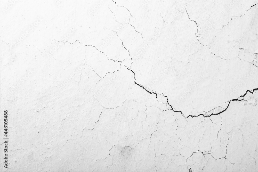 Obraz premium Crack concrete wall texture background.