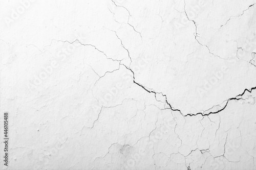Crack concrete wall texture background.