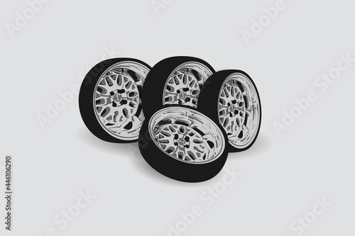 
Error: 2007 Vector illustration of 4 wheel car with different sides. Vector illustration.eps
Your vector contains live fonts. Convert the text to outlined shapes, and upload your file again.