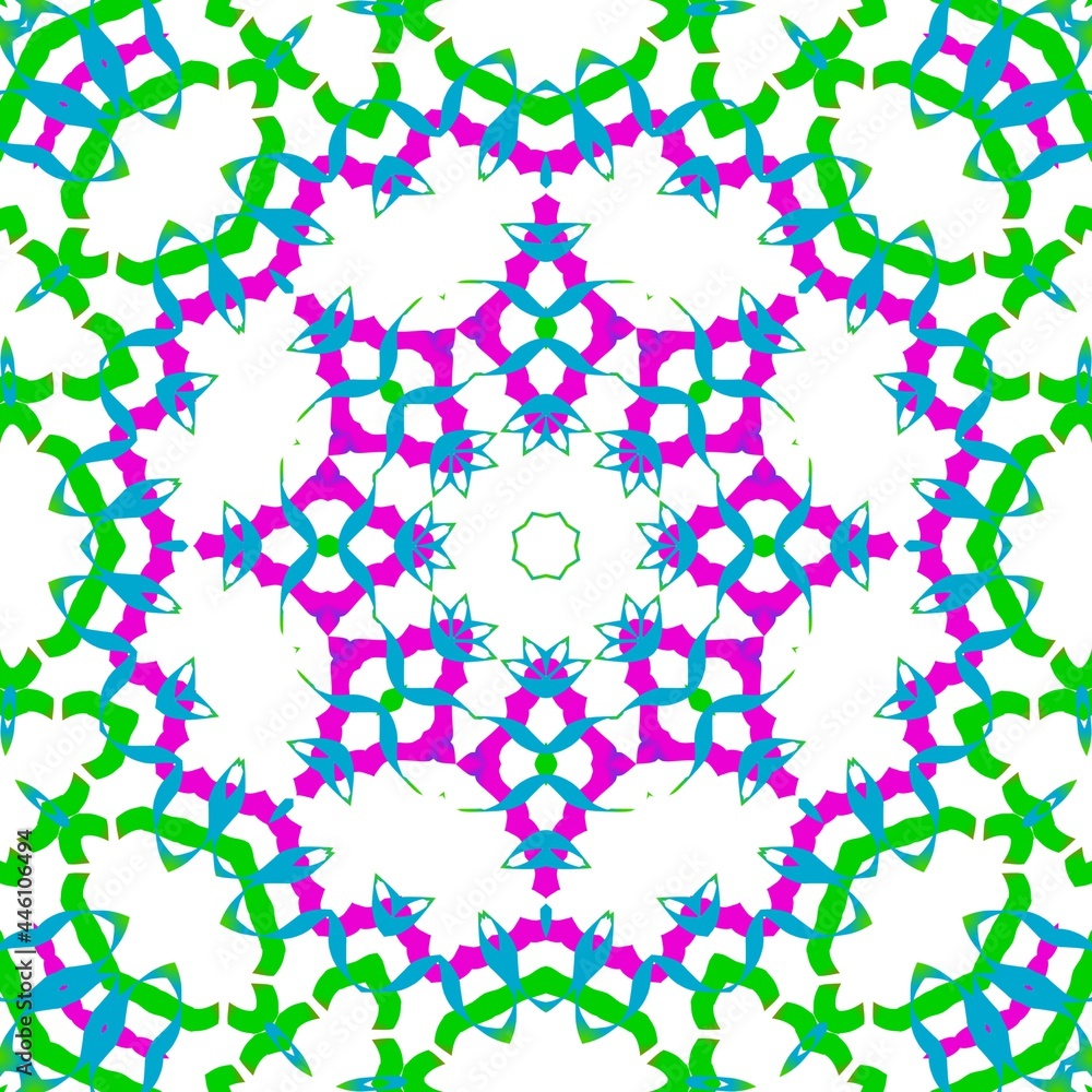 Pattern design made with the help of graphics. Pattern design made with the help of graphics.