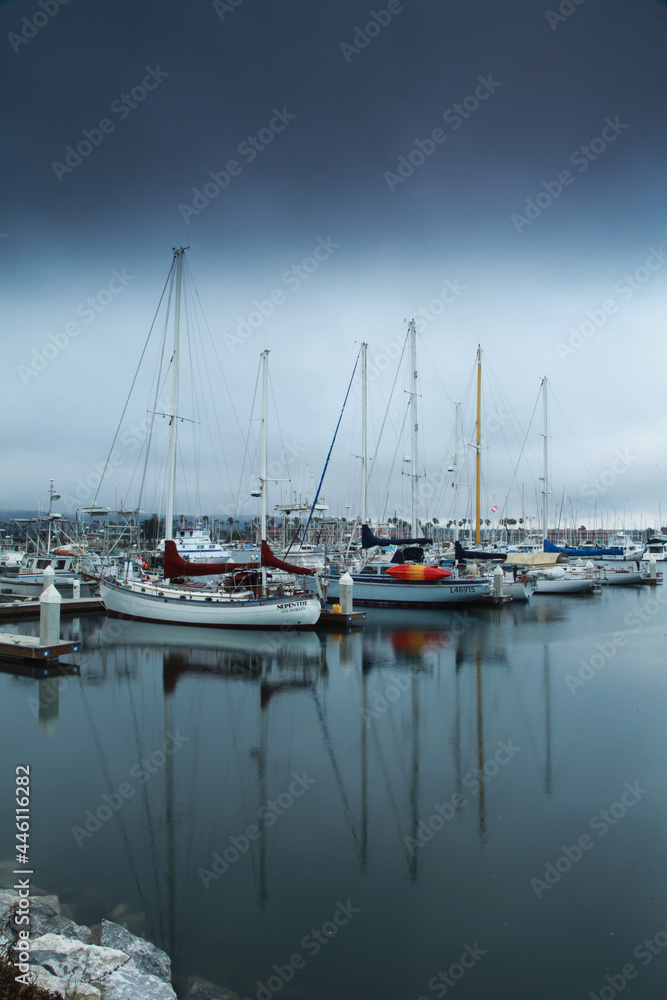 Harbor boats