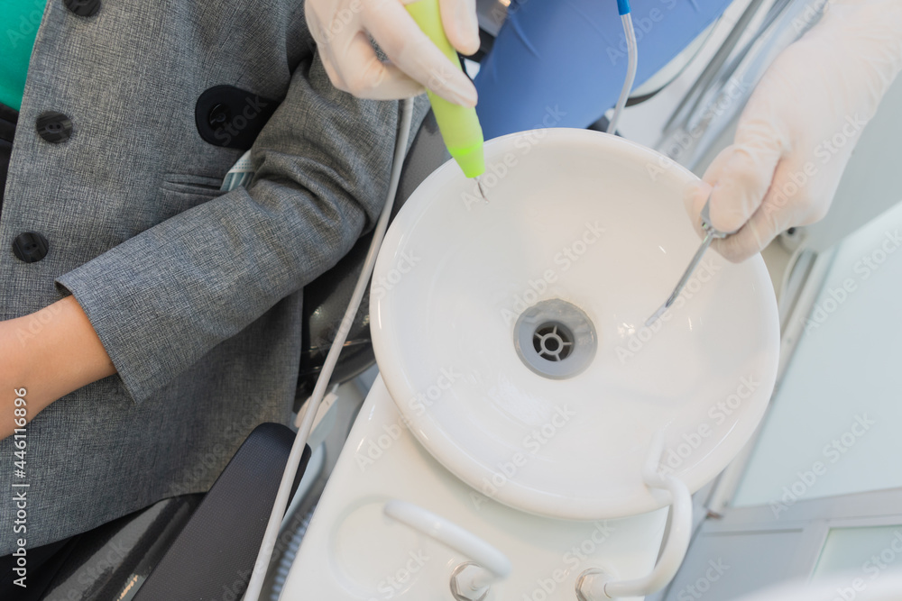 Dental clinic with all the necessary utensils for dental procedures. Dental clinic with all the necessary utensils for dental procedures.