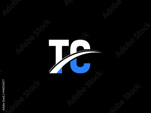 Letter TC Logo Image, tc Letter Logo Design For Business photo