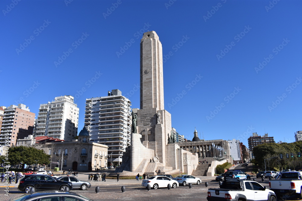 Ciudad de Rosario con su maravilloso monumento a la bandera Argentina Stock  Photo | Adobe Stock