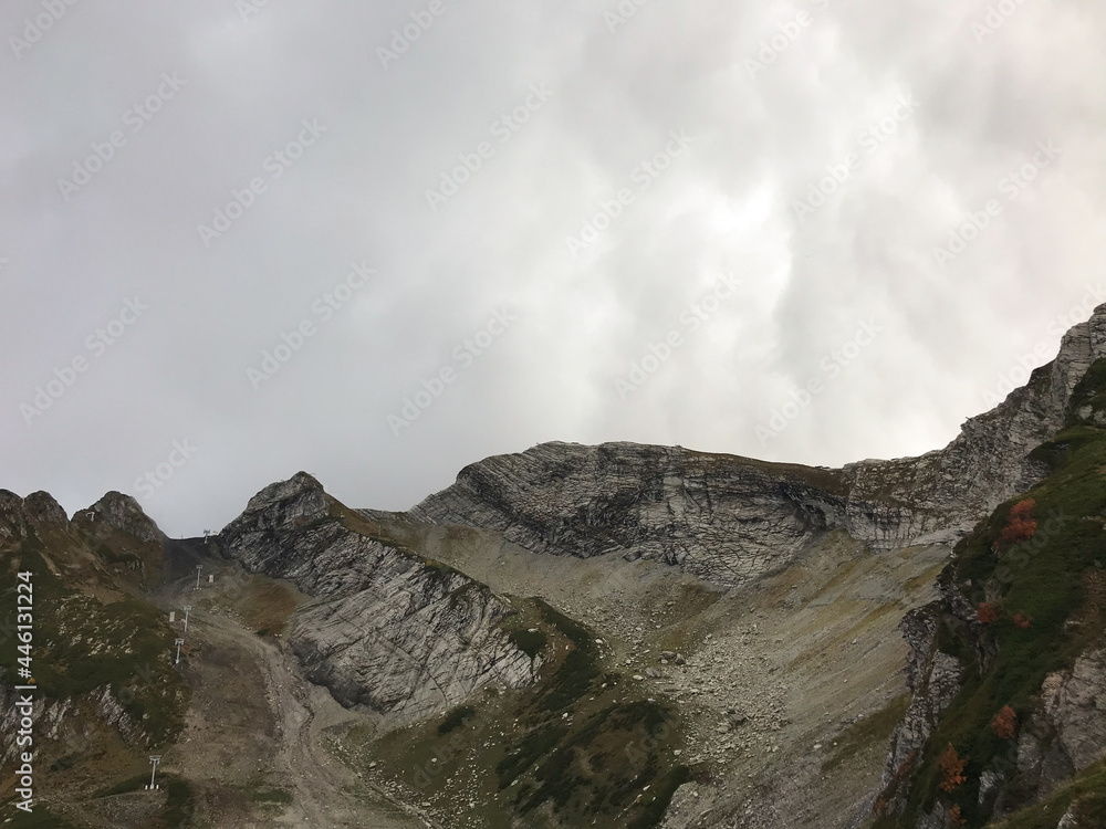 Obraz premium Peak of the mountain