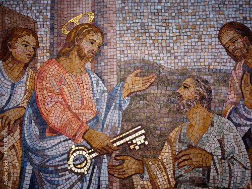 mosaic of jesus