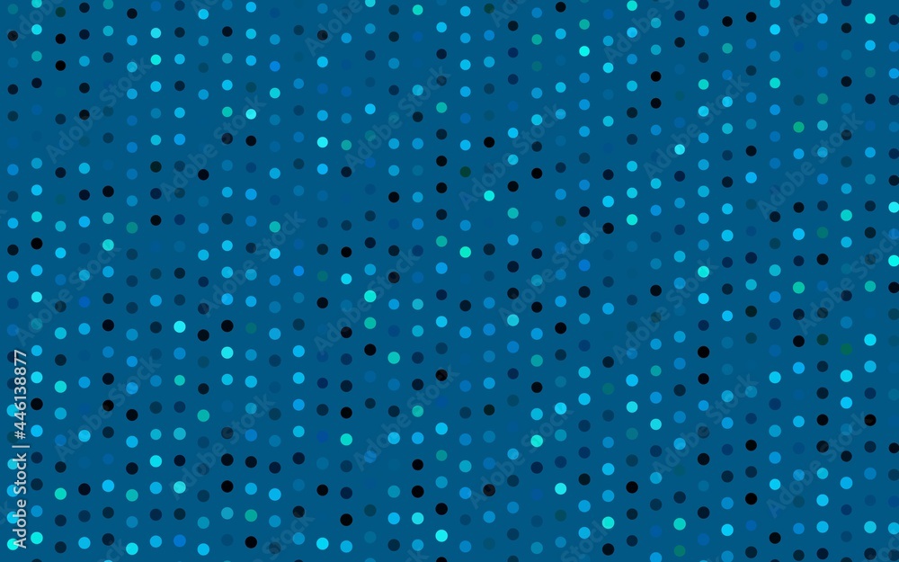 Dark BLUE vector template with circles. Dark BLUE vector template with circles.