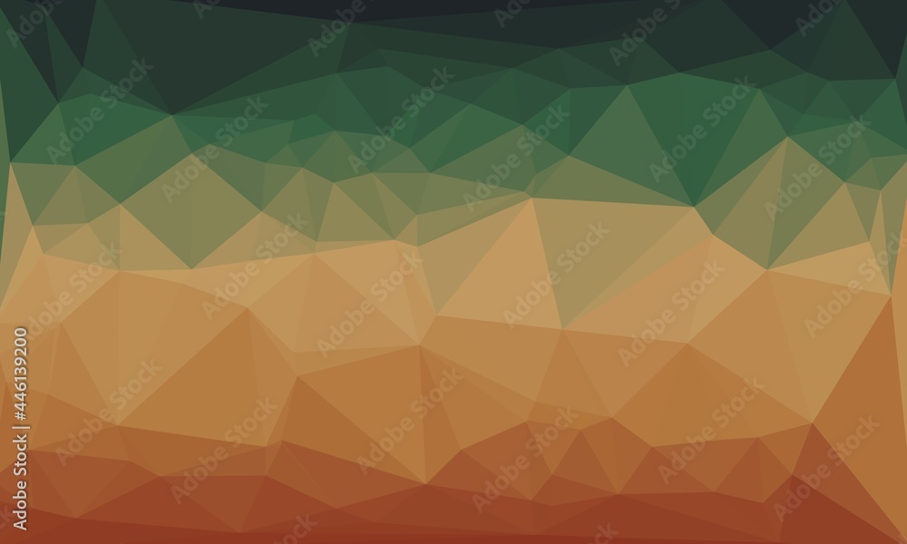 Fototapeta premium vibrant abstract colorful polygonal background