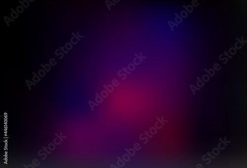 Dark Purple vector abstract blurred template.