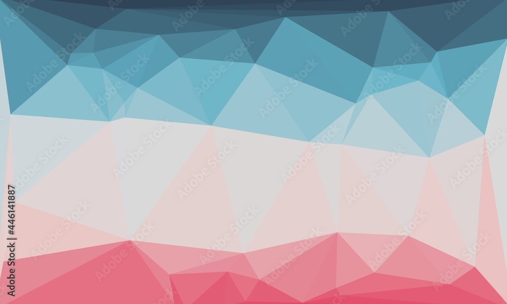Fototapeta premium vibrant abstract colorful polygonal background