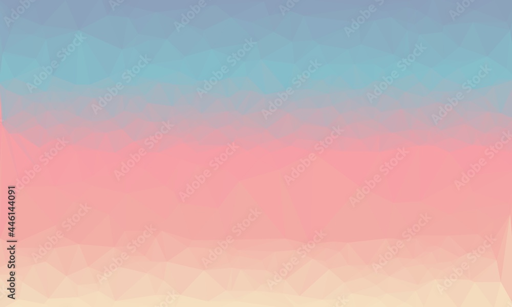 Fototapeta premium vibrant abstract colorful polygonal background