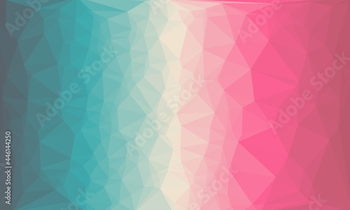 abstract multicolored background with poly pattern