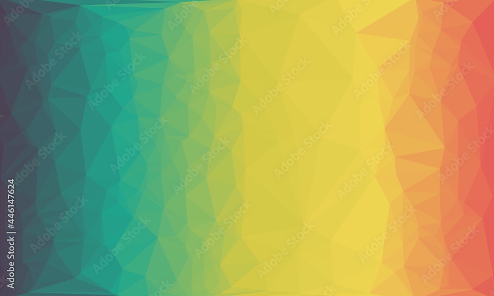 abstract multicolored background with poly pattern