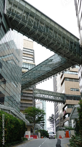 Sky bridge that link the building