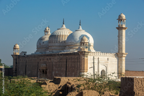 Bahawalpur, Pakistan. December 29, 2017. Abbasi Jamia Mosque Fort Bahawalpure.
