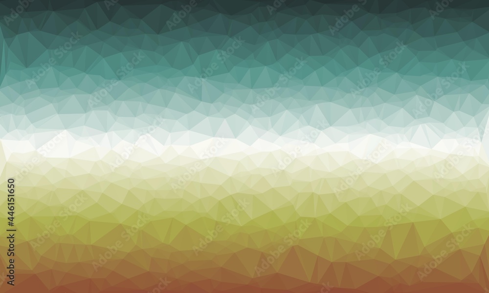 abstract colour vibrant creative prismatic background with polygonal pattern