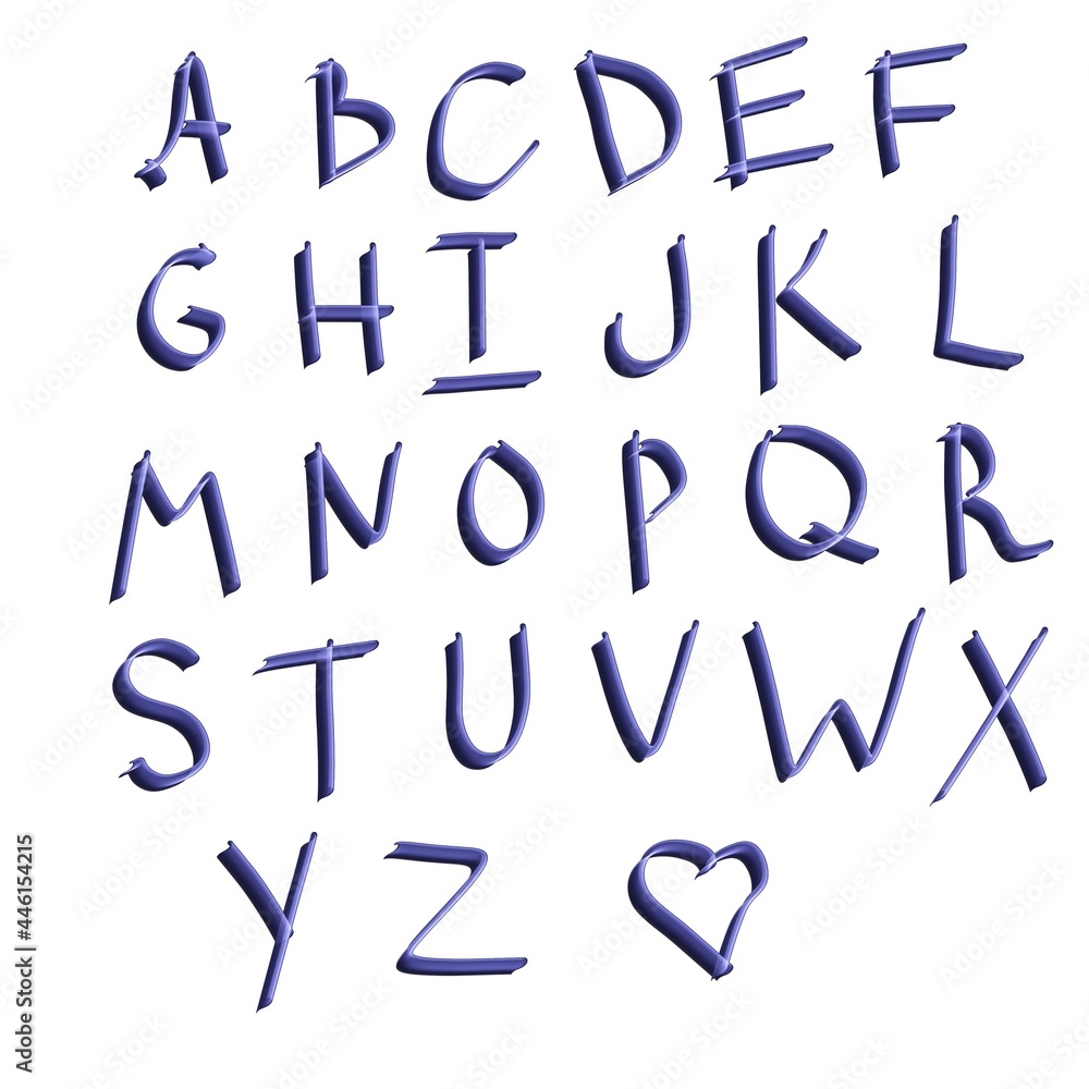 alphabet abc on white background alphabet abc on white background