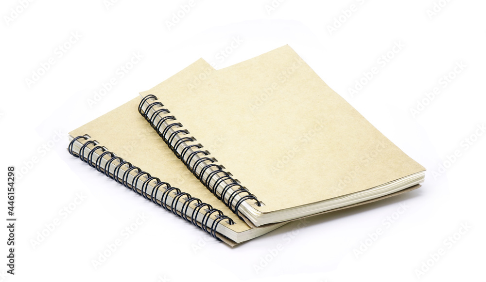notebook isolated on white background notebook isolated on white background