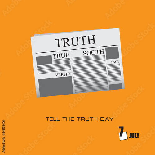 Tell The Truth Day photo