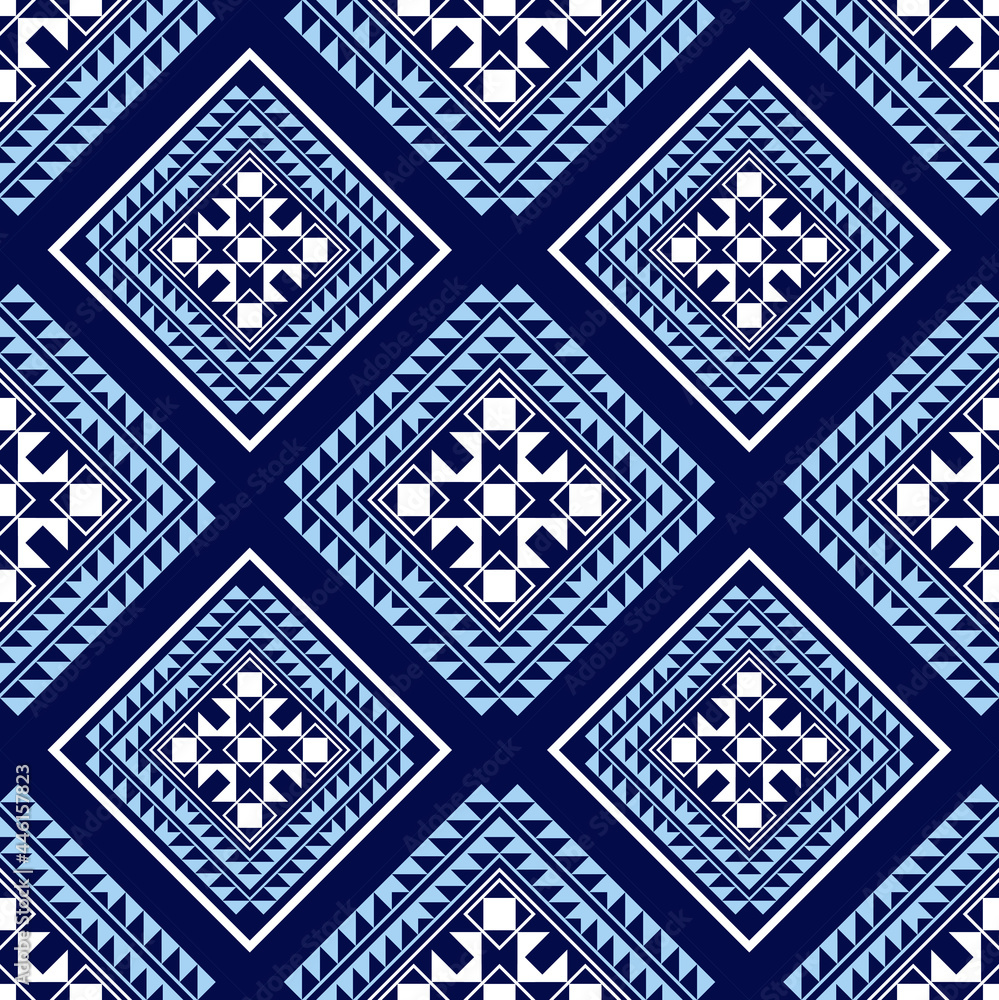 Geometric Ethnic pattern design, picture art and abstract background.