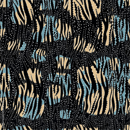 Abstract leopard pattern