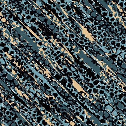 Abstract Animal print