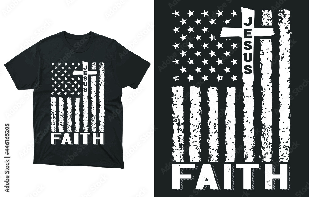 Vecteur Stock Patriotic Christian Faith Cross American Flag T-Shirt Vector  Design, American Flag Faith Shirt, USA Flag Faith, 4th of July shirts,  Independence Day Shirts, 4th Of July For Men and Woman