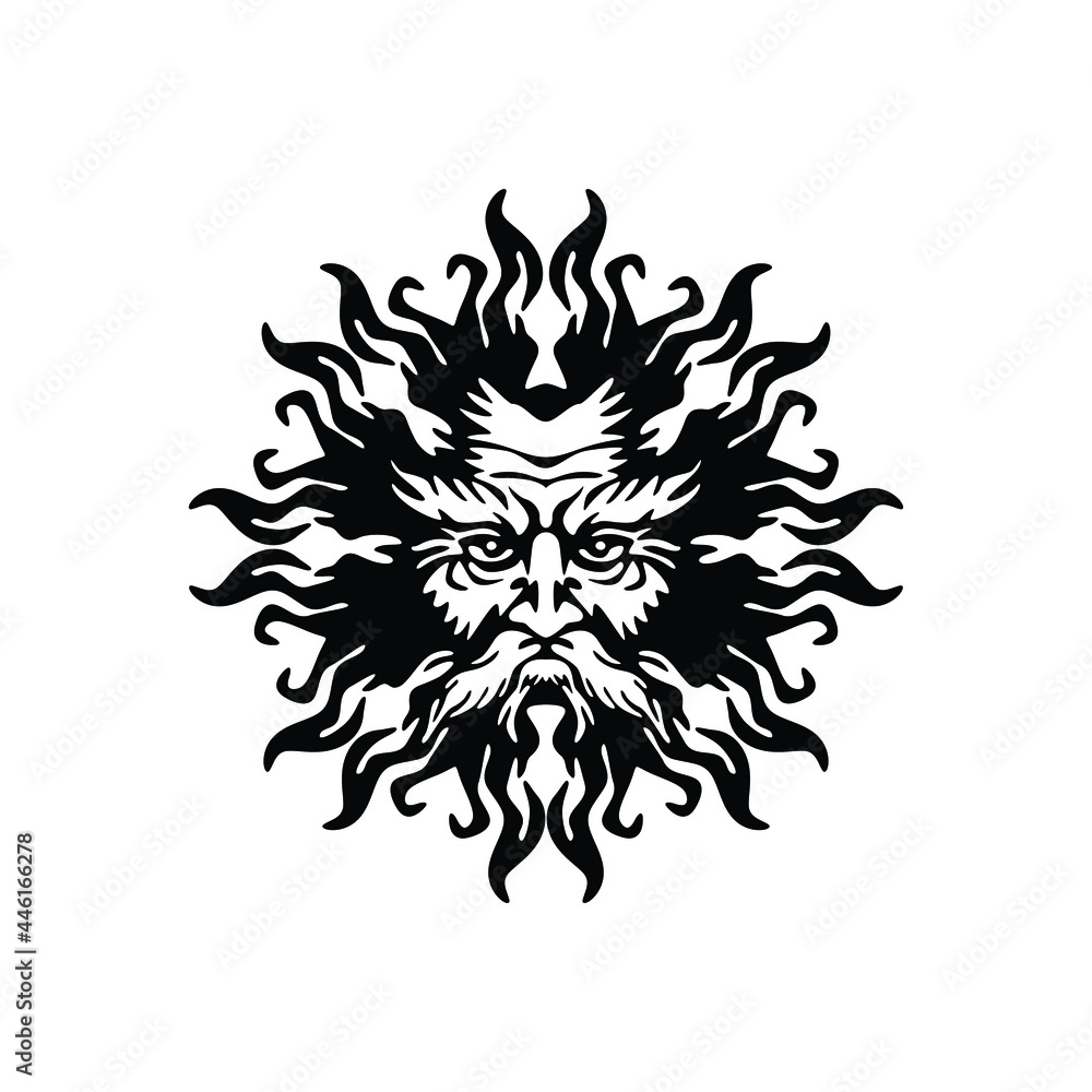 helios the sun god symbol