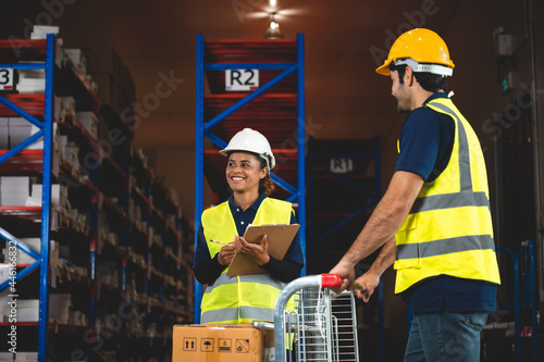 African American worker per...