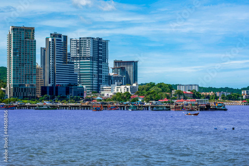 beach and skyline