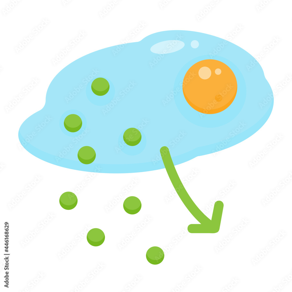 secretion flat icon secretion flat icon