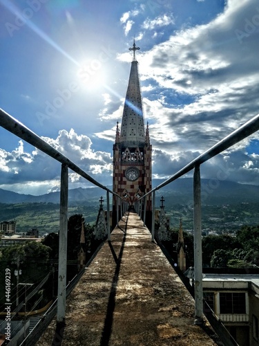 Torre de Iglesia en San Cristobal - Tachira - Venezuela photo